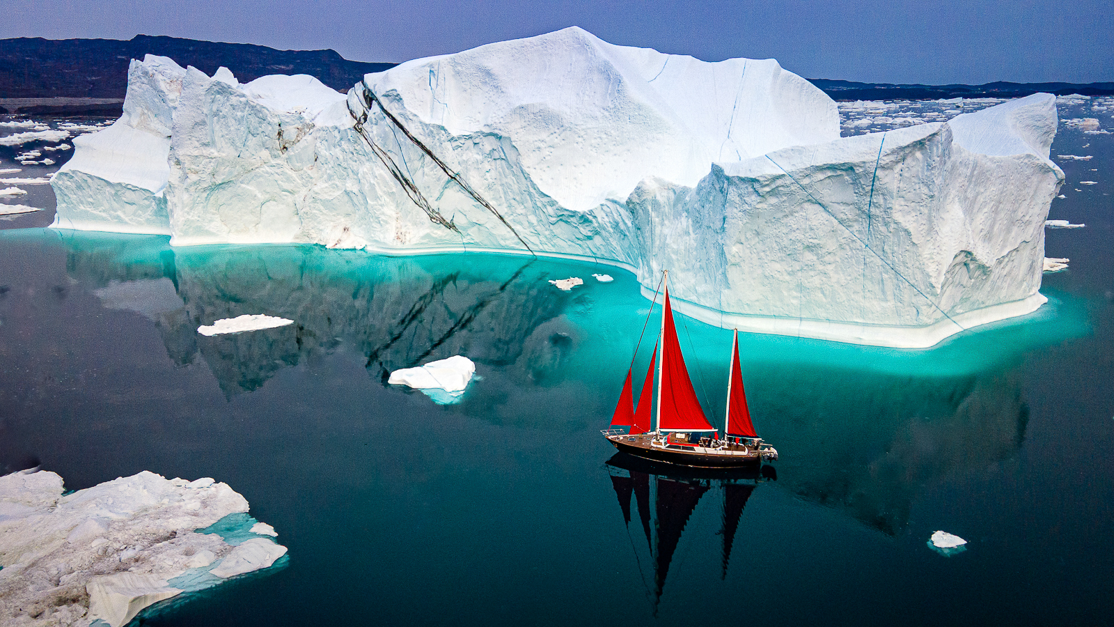 SAILING AMONGST GIANTS